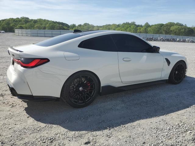 White BMW M4 Competition Coupe 2023
